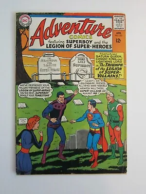 Buy Adventure Comics #331 Vg+ Superboy Legion Of Super-heroes Villains Silver Age Dc • 14.48£
