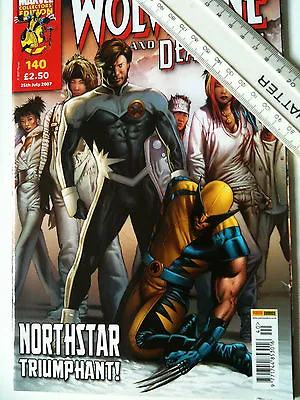Buy WOLVERINE & DEADPOOL #140 Marvel Comic 25th July 2007 Panini Collectors Edition • 9.99£