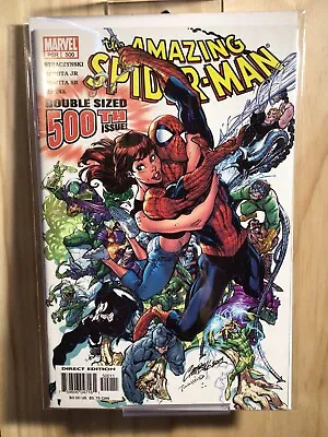 Buy Amazing Spiderman #500 J Scott Cambell Cover! Double Size Classic! • 15.99£