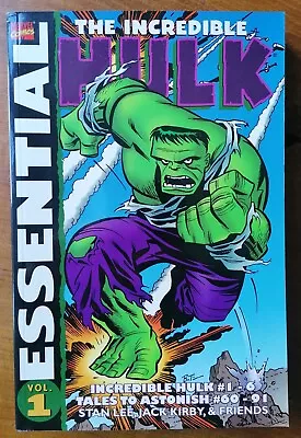 Buy  Essentials Comic Book The Incredible Hulk From Marvel Comics Vol 1 • 15£