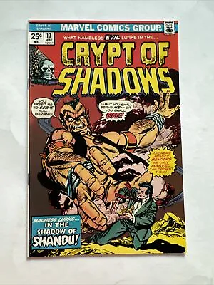 Buy Crypt Of Shadows 17 (May 1975, Marvel) In The Shadow Of Shandu, Classic Horror • 10.59£