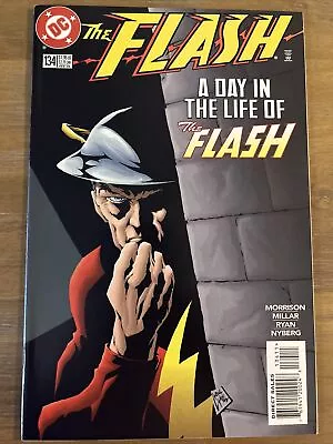 Buy The Flash #134 Mark Millar 1st Jakeem Thunder Appearance DC 1998 VF/NM • 12.04£