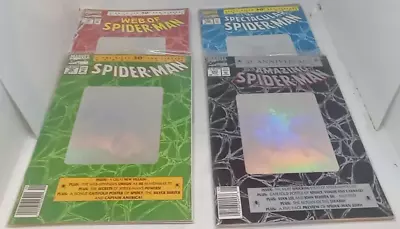 Buy Amazing Spider-Man Lot 30th Anniversary Complete Hologram Set 365 189 26 90 1992 • 39.49£