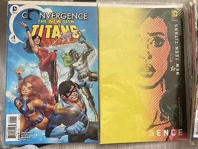 Buy CONVERGENCE NEW TEEN TITANS #1-2 DC COMICS Complete Run • 3£