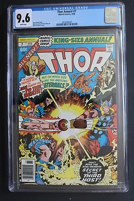 Buy THOR ANNUAL #7 INCA 1978 1st Virako Thunder ETERNALS SAGA Begin Simonson CGC 9.6 • 157.57£
