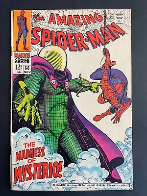 Buy Amazing Spider-Man #66 - Mysterio Marvel 1968 Comics • 79.02£