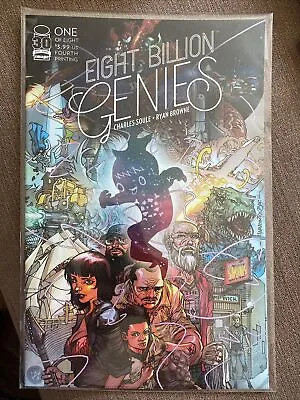 Buy Eight Billion Genies Issue 1 Fourth Printing Variant (Soule/Browne) • 10£