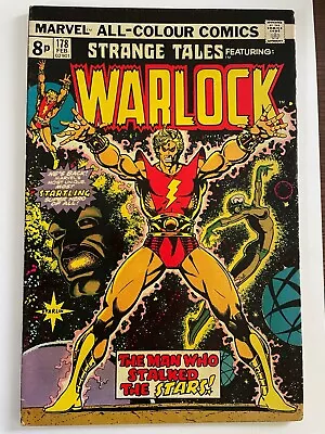 Buy Strange Tales # 178 Feb 1975 1st Warlock By Jim Starlin Origin HIM Marvel Comics • 1£