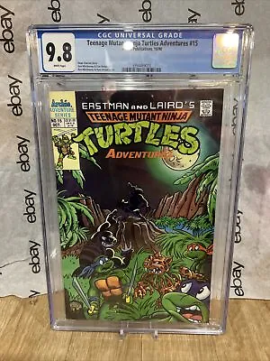 Buy Teenage Mutant Ninja Turtles Adventures #15 NM 1990 Archie New Slab Cgc 9.8 • 158.11£