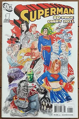 Buy Superman 80-page Giant 2011 #1, Dc Comics, April 2011, Vf- • 9.99£
