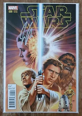 Buy Star Wars #8 John Cassaday Variant Cover Signed By Jason Aaron • 35£