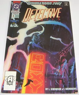 Buy Detective Comics Annual No 4 DC Comic From 1991 Batman Armageddon 2001 Simonson • 3.99£