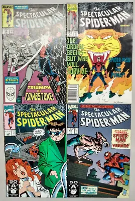 Buy The Spectacular Spider-Man #155 #171 #174 #179 Marvel 1989-91 Comic Books • 7.88£