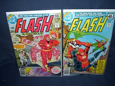 Buy The Flash #267 & #268 DC Comics With Bag And Board 1978 Newsstand • 20.10£
