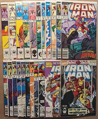 Buy Iron Man Lot Of 22 Comics 1985-1992 • 29.18£