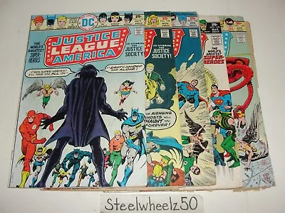 Buy Justice League Of America 5 Comic Lot DC 1975 #123 124 126 128 129 JSA Society • 19.78£