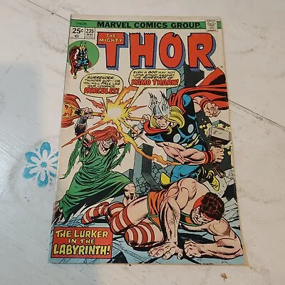 Buy Vintage Marvel Comics: The Mighty Thor Comic Book #235 1975 • 12.70£