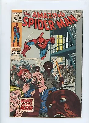 Buy Amazing Spider-Man #99 1971 (GD/VG 3.0)(Cover Detached Top Staple) • 23.83£