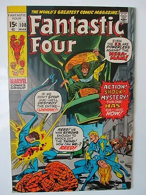Buy Fantastic Four 108  Vf/vf+   (combined Shipping) See 12 Photos • 31.43£