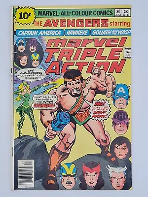 Buy Marvel Triple Action Vol:1 #30 1976 Marvel Comics Pence Variant • 5.95£