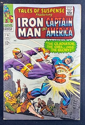 Buy Tales Of Suspense (1959) #76 FN+ (6.5) Iron Man Captain America 1st App Ultimo • 43.46£