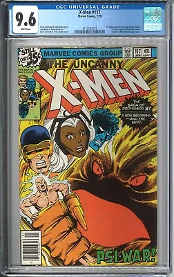Buy X-Men #117 CGC 9.6 NM+WP 1979 Marvel Comics 1st Shadow King Legion MCU Newsstand • 140.75£