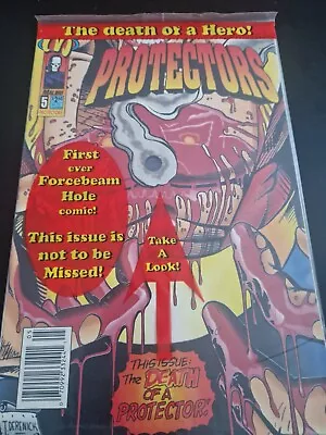 Buy Protectors No. #5 Bullet Hole Variant  Malibu Comics 1993. • 2.25£