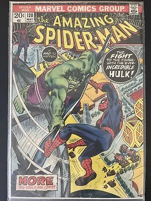 Buy Amazing Spider-Man #120 (Marvel) Vs HULK! Classic Romita • 39.97£