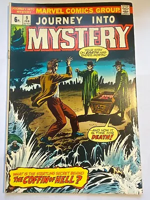 Buy JOURNEY INTO MYSTERY #9 UK Price  Marvel Comics 1974 VF • 7.95£