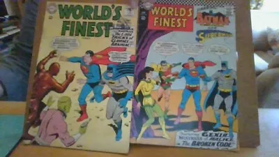 Buy WORLD'S FINEST # 144 & 164 - Silver Age 1964 High Grades • 15£