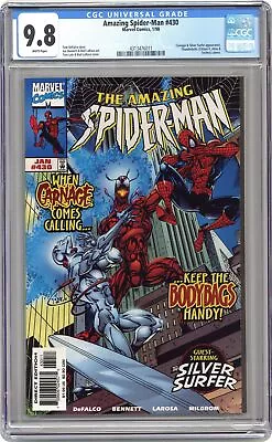 Buy Amazing Spider-Man #430D CGC 9.8 1998 4313476011 • 150.22£