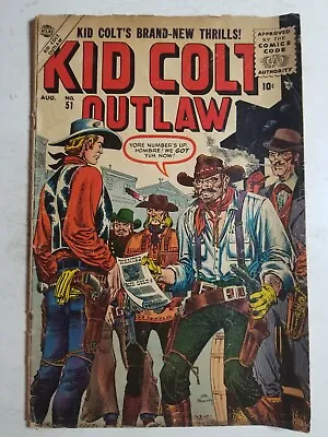 Buy Kid Colt Outlaw (1948) #51 - Good - Atlas • 14.41£