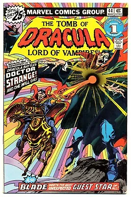 Buy TOMB OF DRACULA #44 VG/F, Gene Colan-c/a. Brief Blade App. Marvel Comics 1976 • 15.81£