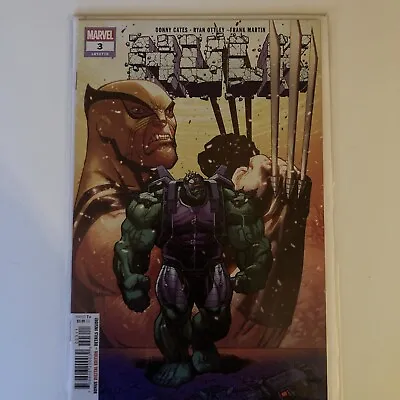 Buy Marvel Issue #3 HULK Donny Cates Ryan Ottley & Frank Martin • 2.53£