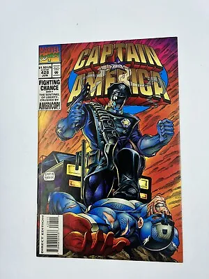 Buy Captain America #428 - 1st Appearance Of Americop 1994 - Bagged & Boarded • 5.39£