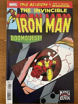 Buy True Believers Kings In Black: Iron/Man Doctor Doom Iron Man #149 Reprint • 3.18£