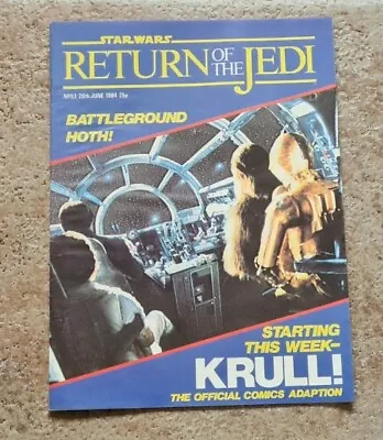 Buy Star Wars Weekly Comic - Return Of The Jedi - No 53 - 20/06/1984 Marvel UK Comic • 3.50£