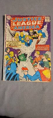 Buy Justice League Of America #21 VG- 3.5 1st Silver Age Hourman Dr. Fate! • 179.89£