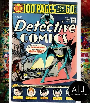 Buy Detective Comics #445 (DC) VF 8.0 1975 100 Pages Giant Jim Aparo Cover • 31.68£