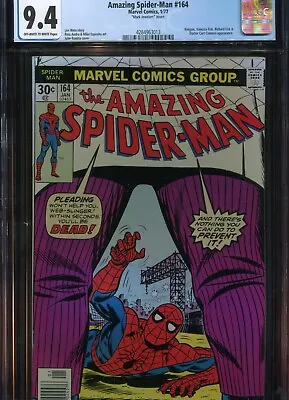 Buy Amazing Spider Man #164  CGC 9.4 Mark Jewellers Insert • 700£