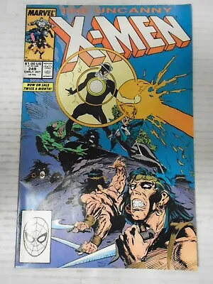 Buy X-MEN #249 (1989) Colossus, Donald Pierce, Longshot, Storm, Rogue • 3.16£