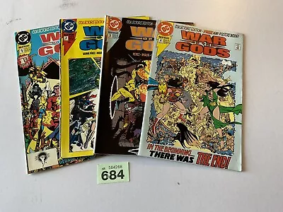 Buy War Of The Gods…….#1-4…..with Posters……4 X Comics…..LOT…684 • 10.99£