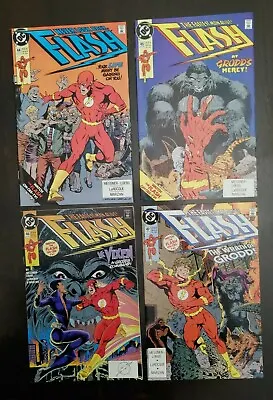 Buy Run Of 4 1990-91 DC Flash Comics #44-47 Bagged And Boarded VF/NM • 10.67£
