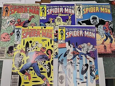 Buy Spectacular Spider-Man #96,97,98,99,100 1st Cover App Spot 1985 Marvel Comics • 59.63£