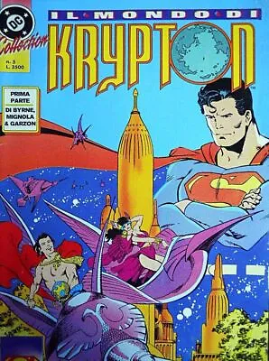 Buy SUPERMAN The World Of Krypton - Byrne Mignola-DC Collection #5 - Play Press • 1.82£