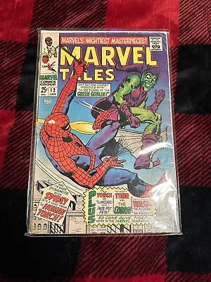 Buy Marvel Tales #12 Spider-Man Green Goblin Thor Wasp Human Torch Jan. 1968 Comic • 13.57£