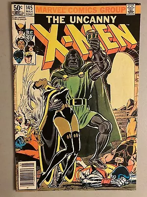 Buy Uncanny X-Men 145, Mid Grade, Marvel 1981, Claremont, Newsstand! Storm, Dr Doom! • 16.55£