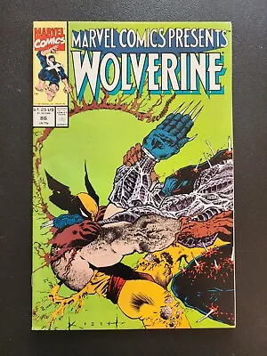 Buy Marvel Comics Presents #86 October 1991 Wolverine 1st App Cyber Sam Keith Cover • 3.95£