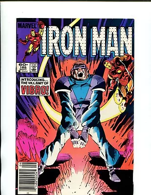 Buy Iron Man #186  1984 1st Vibro • 2.81£