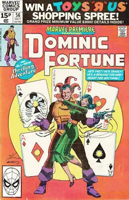 Buy Marvel Premiere (1972) #  56 UK Price (6.0-FN) Dominic Fortune 1980 • 5.40£